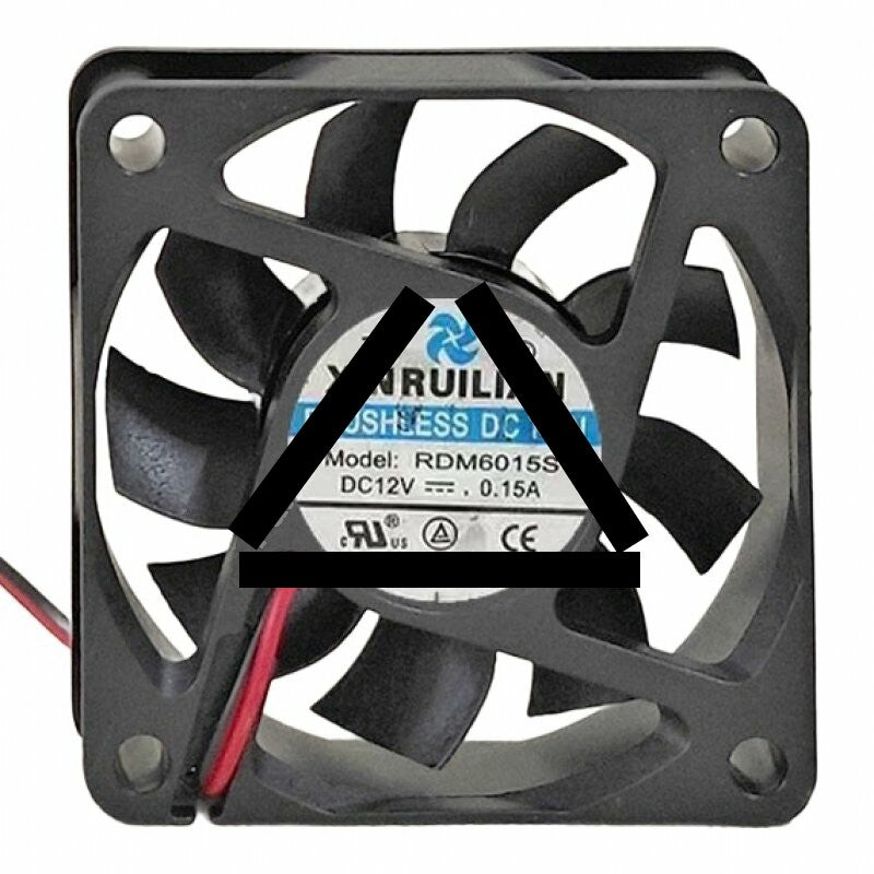 XINRUILIAN RDM6015S DC 12V 0.15A 6015 Axial Cooling Fan