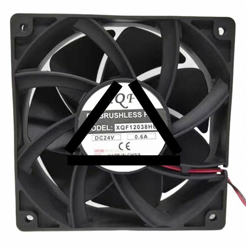 XQF12038HBL 24V 0.6A 12038 DC Brushless Axial Cooling Fan