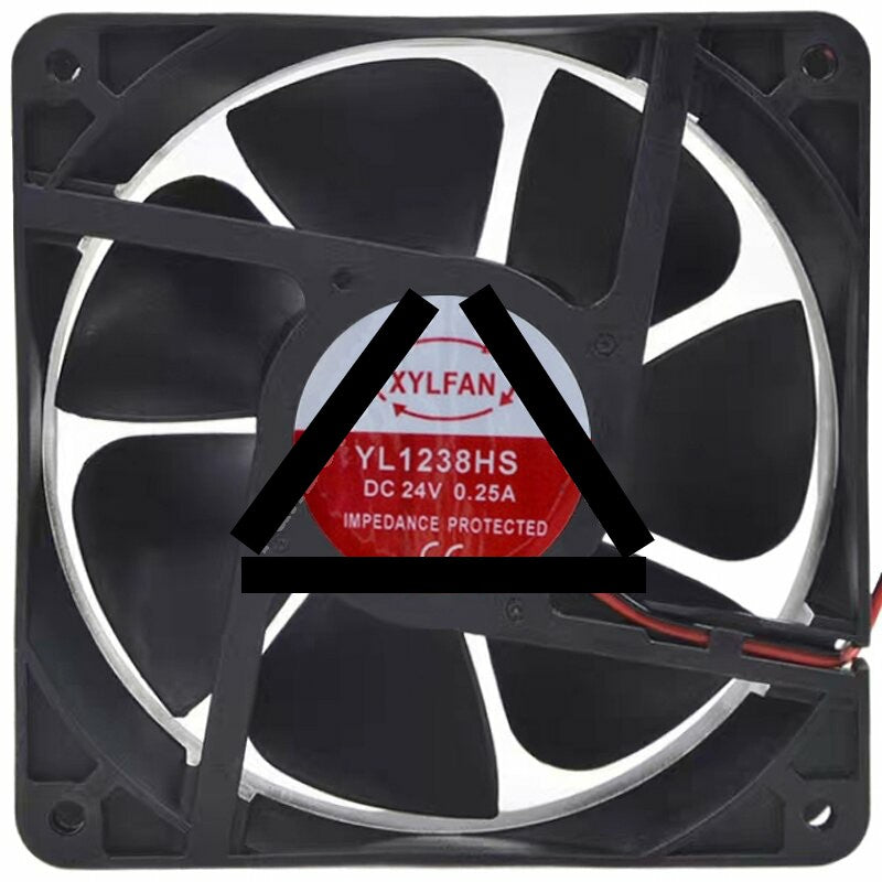 XYLFAN YL1238HS 24V 0.25A 2 / 3 Wires Axial Cooling Fan
