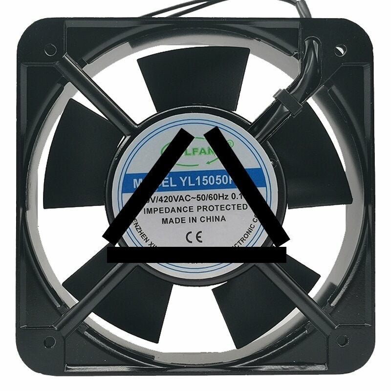 XYLFAN YL15050HBL AC 380V / 420V 0.13A Impedance Protected Axial Fan