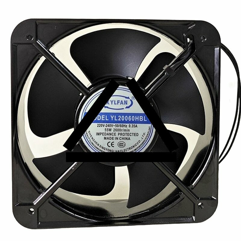 XYLFAN YL20060HBL AC 220V-240V 0.35A 20060 Axial Cooling Fan