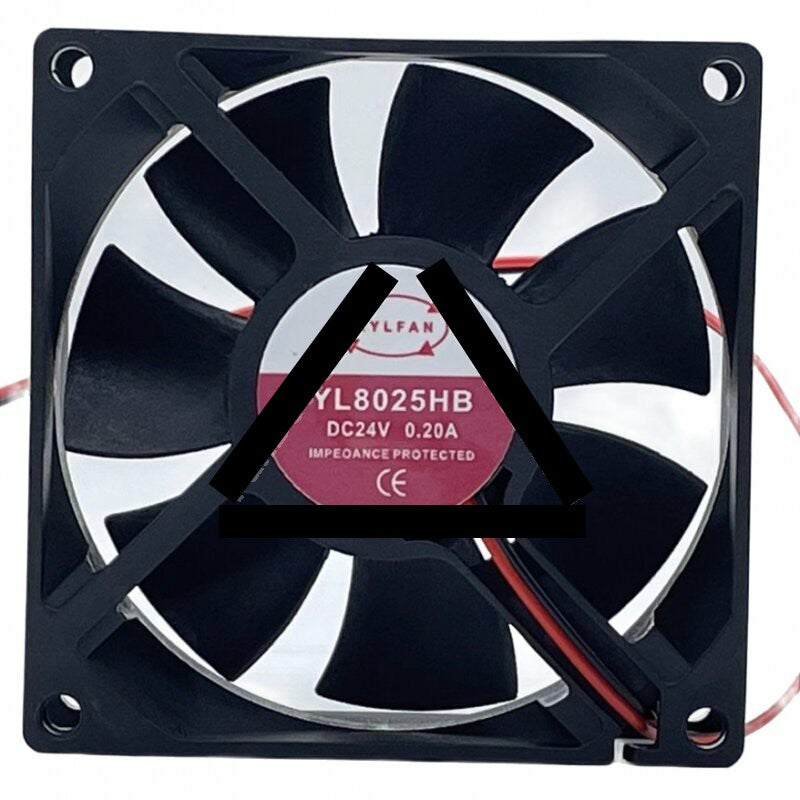 XYLFAN YL8025HB DC 24V 0.20A 8025 Axial Cooling Fan