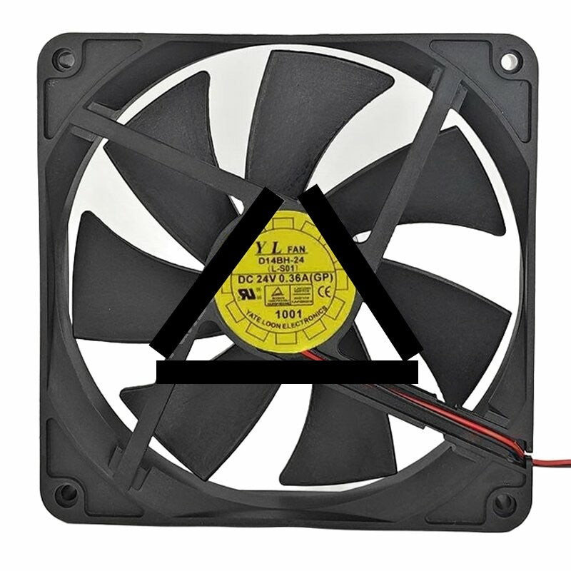 Y.L.FAN YATE LOON D14BH-24 DC 24V 0.36A 14025 Axial Cooling Fan