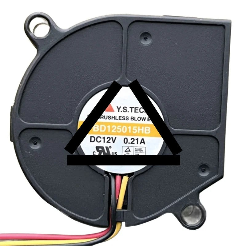 Y.S.TECH BD125015HB 12V 0.21A 2 / 3 Wires Blower Fan