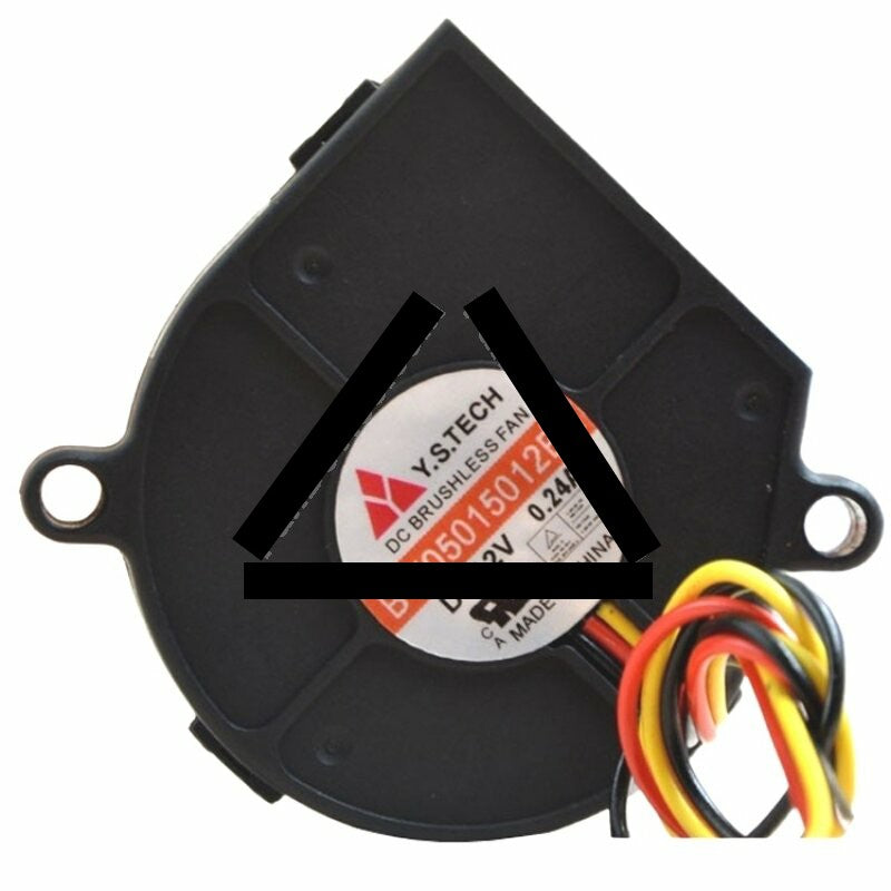 Y.S.TECH BW05015012BH DC 12V 0.24A Brushless Blower Cooling Fan