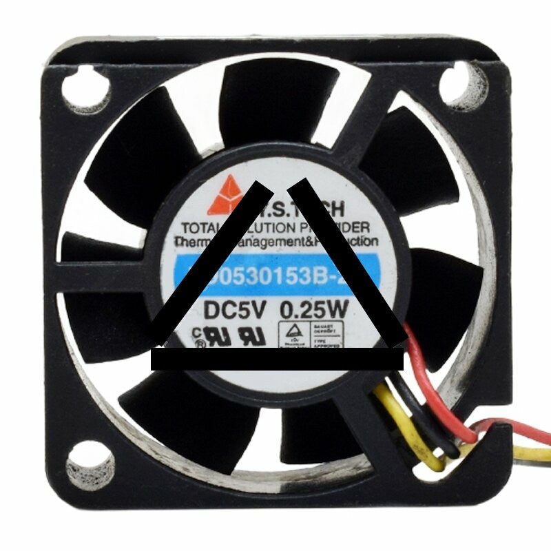 Y.S.TECH FD0530153B-2A DC 5V 0.25W 3015 Axial Cooling Fan