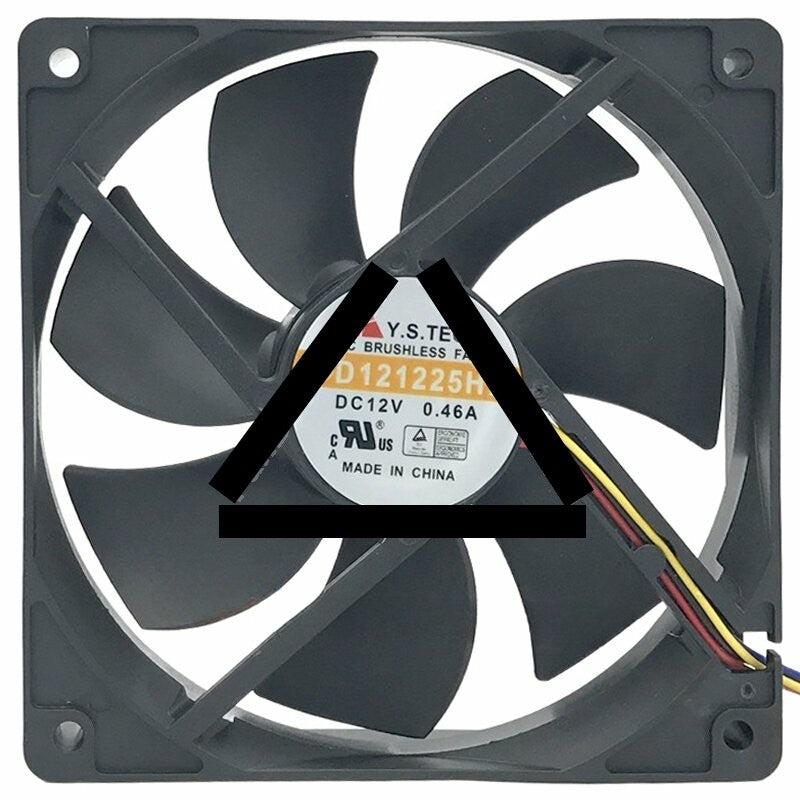 Y.S.TECH FD121225HB 12V 0.46A 2 / 3 Wires 12025 DC Brushless Axial Fan
