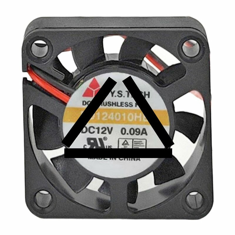 Y.S.TECH FD124010HB DC 12V 0.09A 4010 Axial Cooling Fan