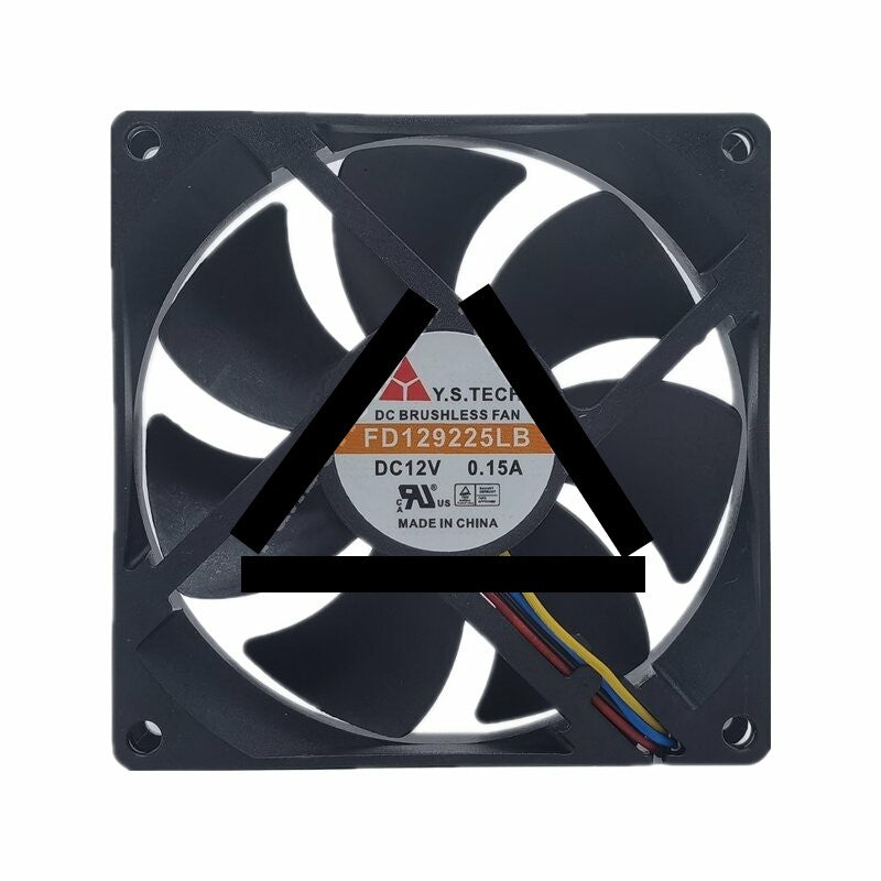 Y.S.TECH FD129225LB DC 12V 0.15A 9225 Axial Brushless Cooling Fan