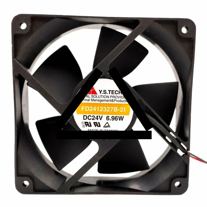 Y.S.TECH FD2412327B-2I DC 24V 6.96W 12032 Axial Brushless Cooling Fan