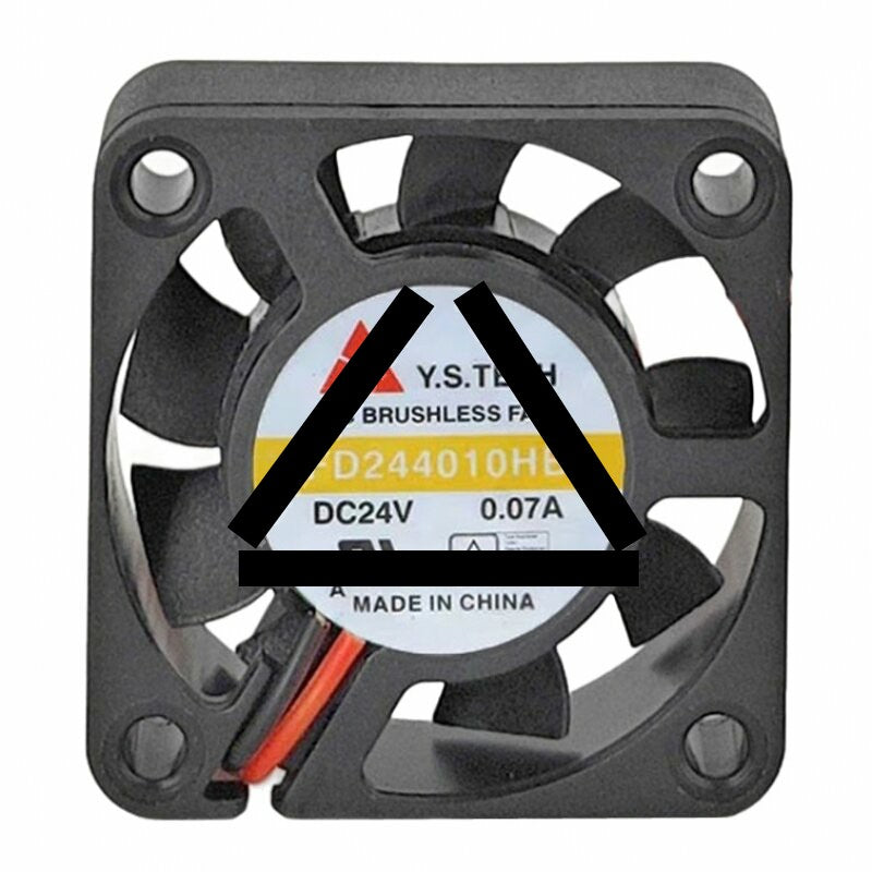 Y.S.TECH FD244010HB DC 24V 0.07A 4010 Axial Cooling Fan