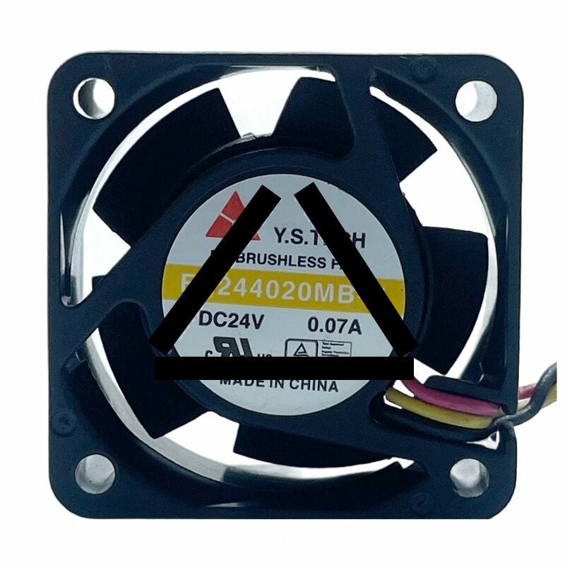 Y.S.TECH FD244020MB-H 24V 0.07A 4020 DC Brushless Axial Cooling Fan