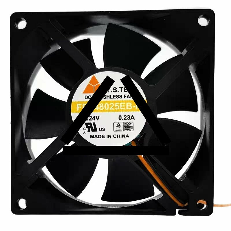 Y.S.TECH FD248025EB-N DC 24V 0.23A 8025 Axial Brushless Cooling Fan