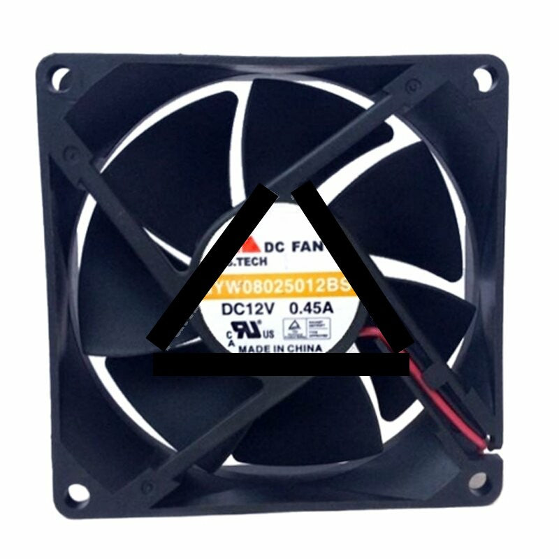 Y.S.TECH NYW08025012BS DC 12V 0.45A 8025 Axial Cooling Fan