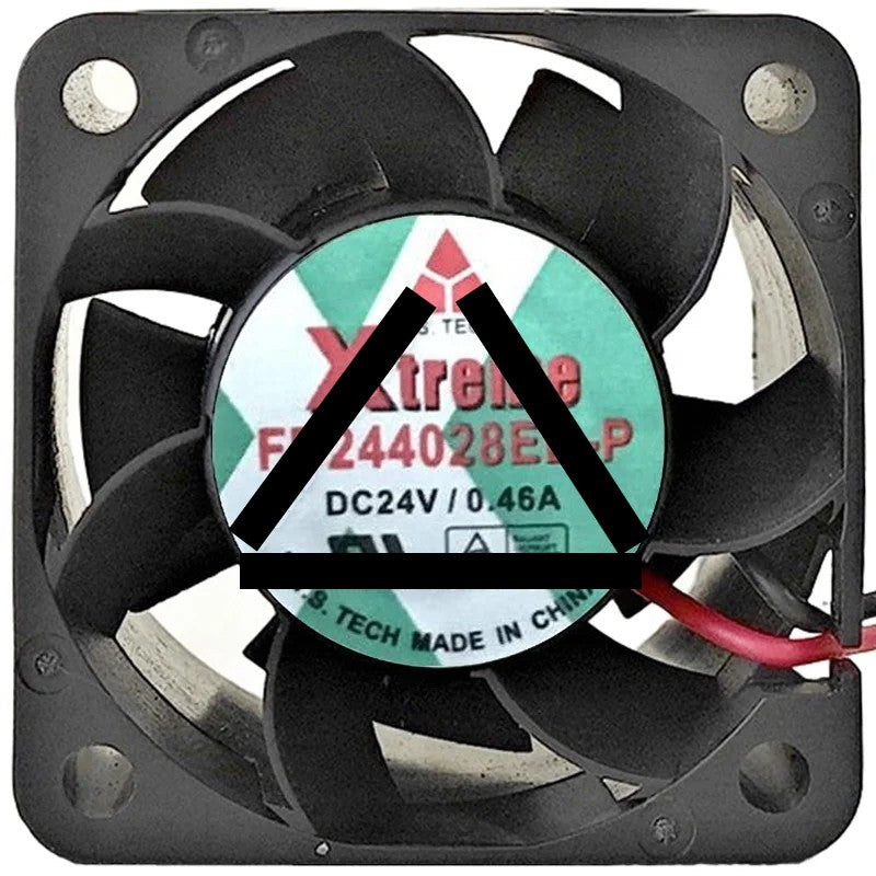 Y.S.TECH Xtreme FD244028EB-P DC 24V 0.46A 2 Wires Cooling Fan