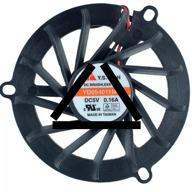 Y.S.TECH YD054011MB 5V 0.16A DC Brushless 2 Wires Axial Cooling Fan