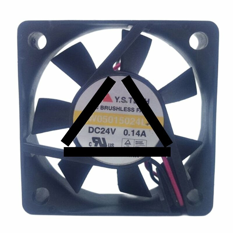 Y.S.TECH YW05015024LS DC 24V 0.14A 5015 Axial Cooling Fan