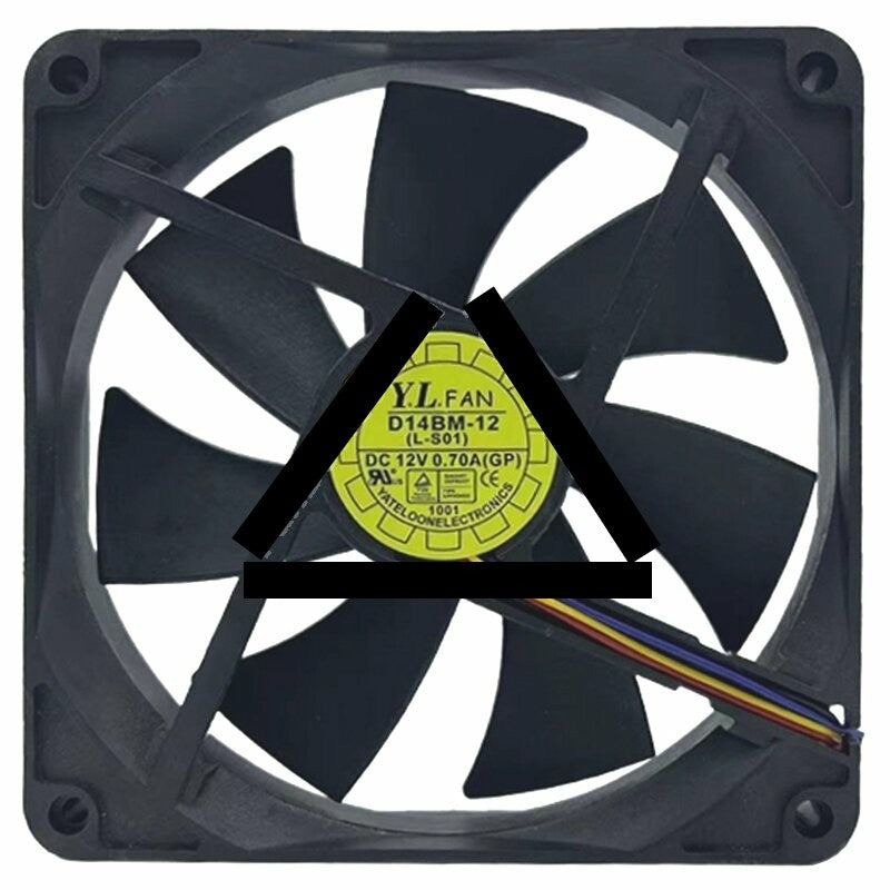 YaLn Fan Yate Loon D14BM-12 DC 12V 0.70A 14025 Axial Cooling Fan