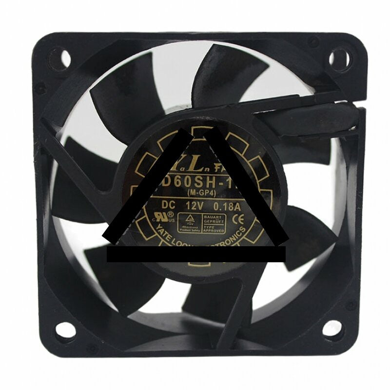 YaLn Fan Yate Loon D60SH-12 DC 12V 0.18A 6025 Axial Cooling Fan
