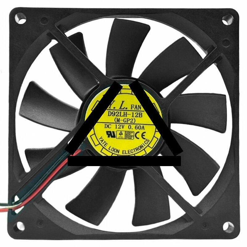 YaLn Fan Yate Loon D92LH-12B DC 12V 0.60A 9015 Axial Cooling Fan