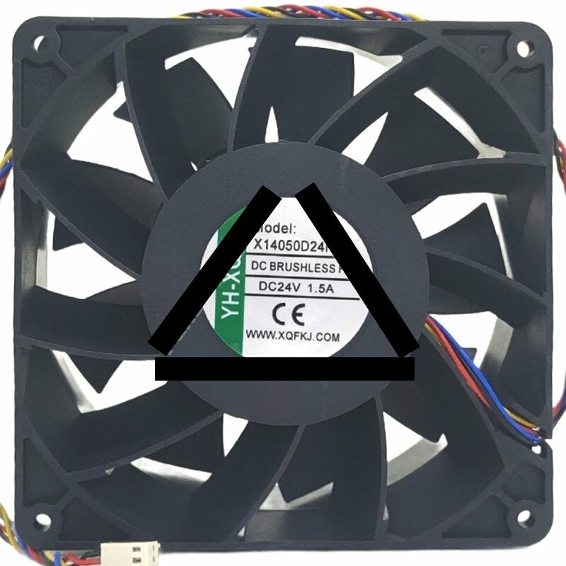 YH-XQF X14050D24HB DC 24V 1.5A DC Brushless Axial Cooling Fan