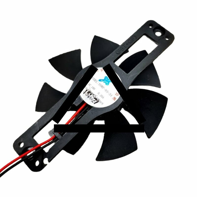 YHWF YHWF-85-34 DC 18V 0.20A 2 Wires Axial Cooling Fan