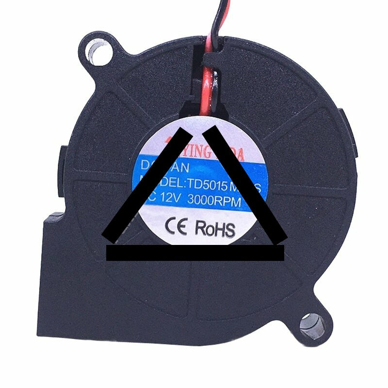 YING YIDA TD5015M20S DC 12V 5015 3000RPM Blower Cooling Fan