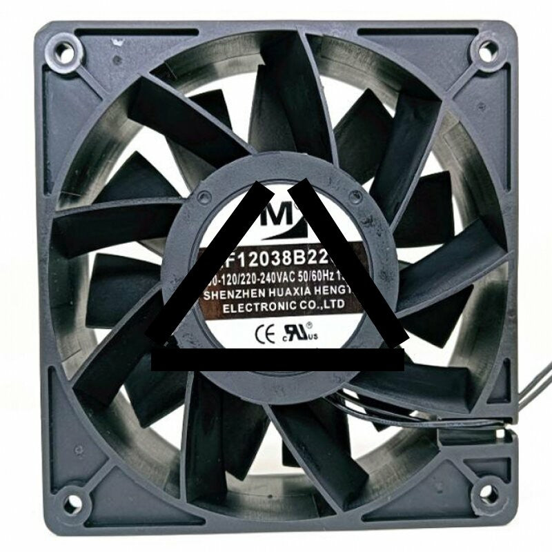 YM AF12038B22UL AC 100-120 / 220-240V 15.0W 12038 Axial Cooling Fan