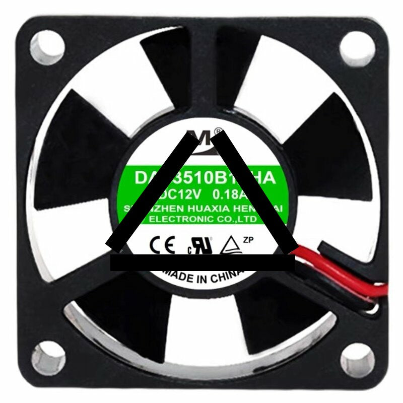 YM DA03510B12HA DC 12V 0.18A 3510 Axial Cooling Fan