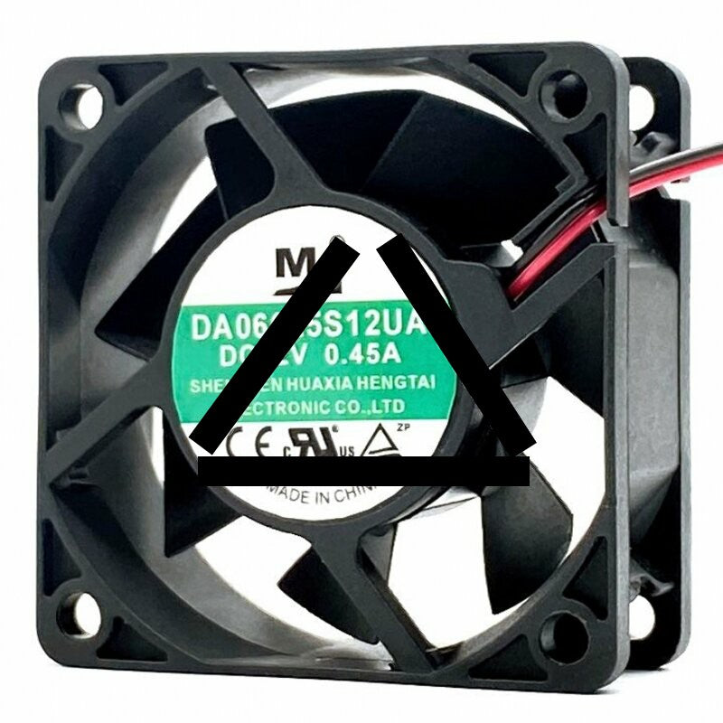 YM DA06025S12UA DC 12V 0.45A 6025 Axial Cooling Fan