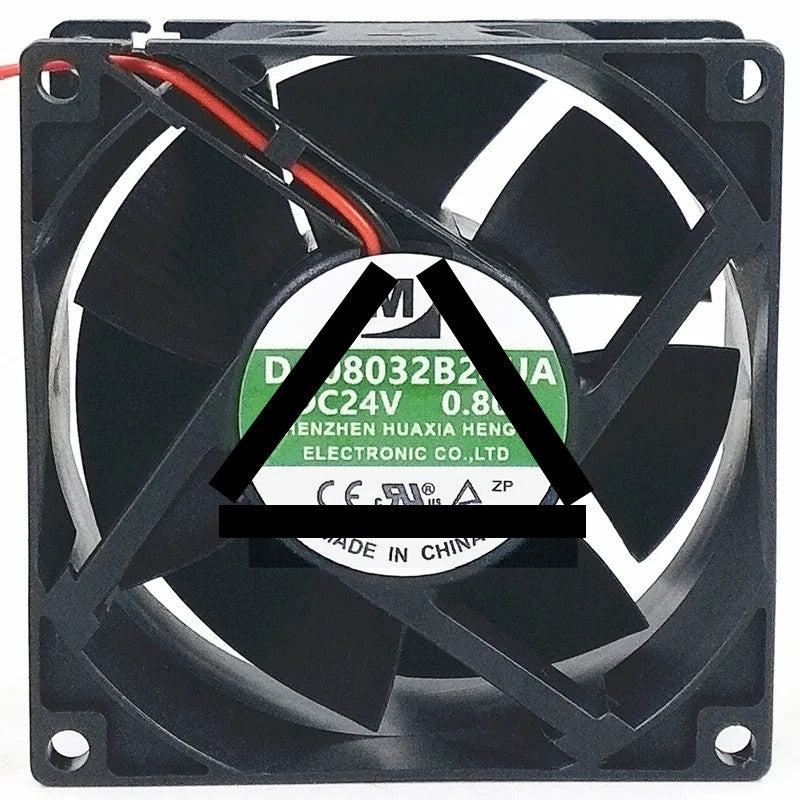 YM DA08032B24UA 24V 0.80A 2 Wires Axial Cooling Fan