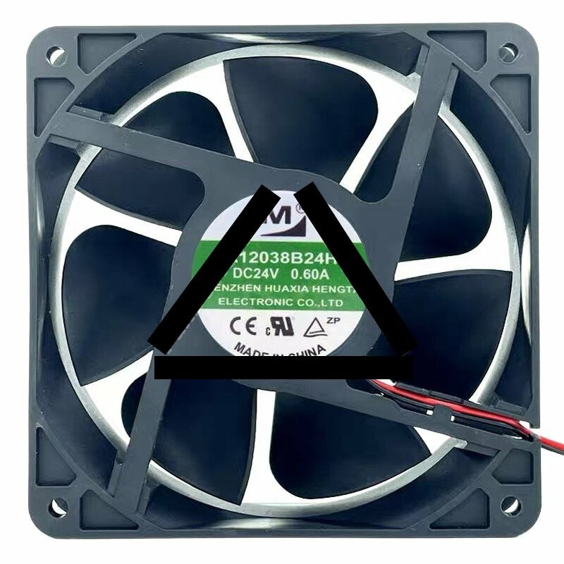 YM DA12038B24HR DC 24V 0.60A 12038 Axial Cooling Fan