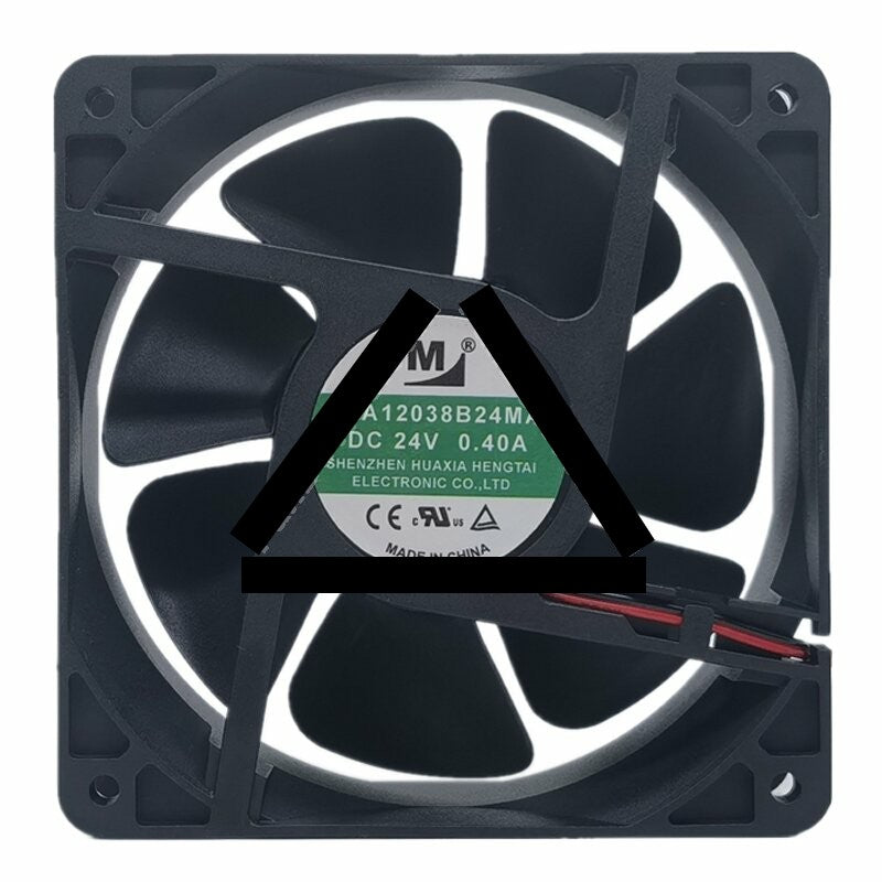 YM DA12038B24MA DC 24V 0.40A 12038 Axial Cooling Fan