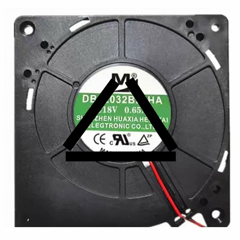 YM DB12032B24HA DC 18V 0.65A 12032 Axial Cooling Fan