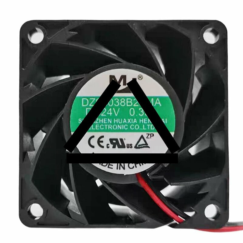 YM DZ06038B24MA DC 24V 0.35A 6038 Axial Cooling Fan