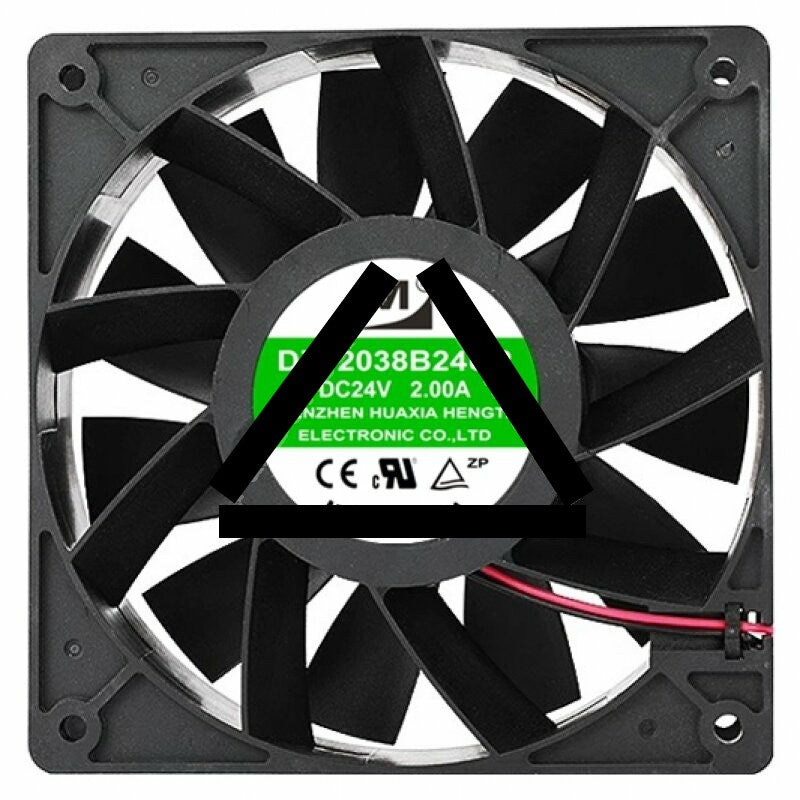YM DZ12038B24UP DC 24V 2.00A 2 Wires / 3 Wires / 4 Wires Axial Cooling Fan