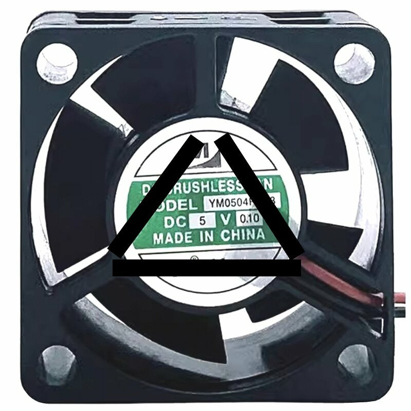 YM YM0504PKB3 5V 0.10A 2 Wires DC Brushless Axial Cooling Fan