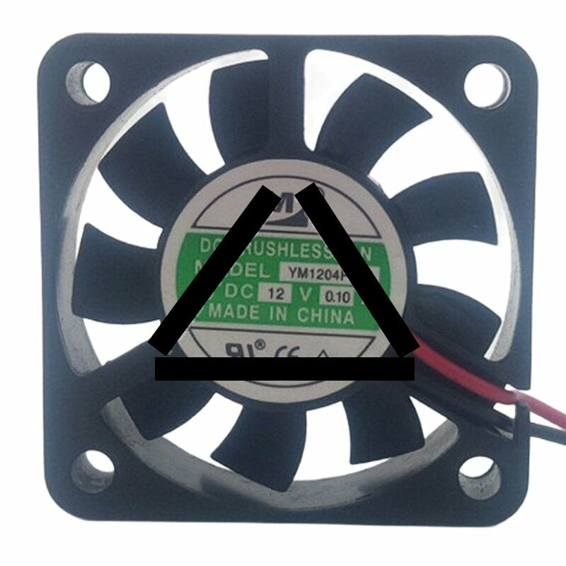 YM YM1204PFS1 DC 12V 0.10A 4010 Axial Brushless Cooling Fan