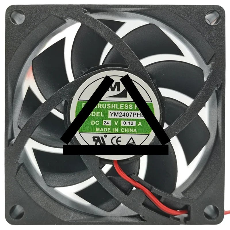 YM YM2407PHB1 24V 0.12A 7015 DC Brushless Axial Fan
