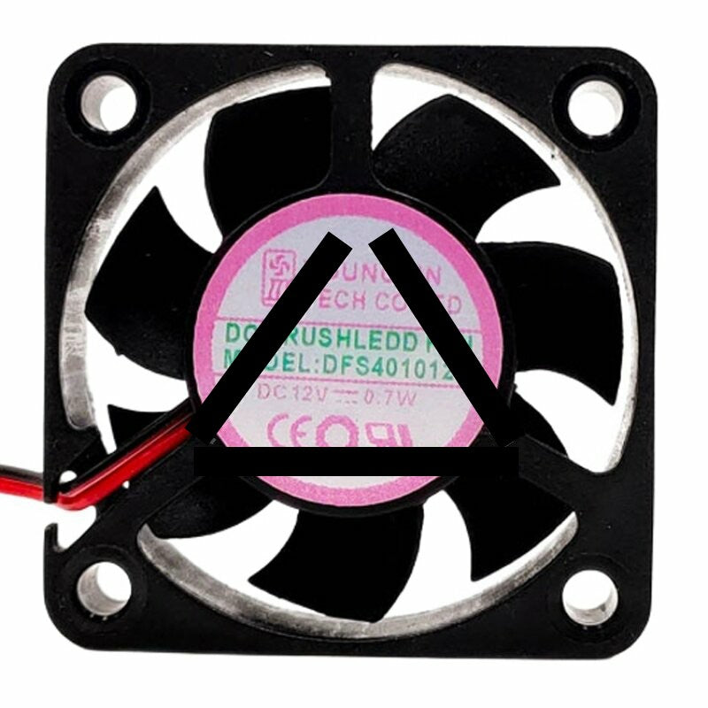 YOUNG LIN DFS401012L DC 12V 0.7W 4010 Brushless Axial Cooling Fan