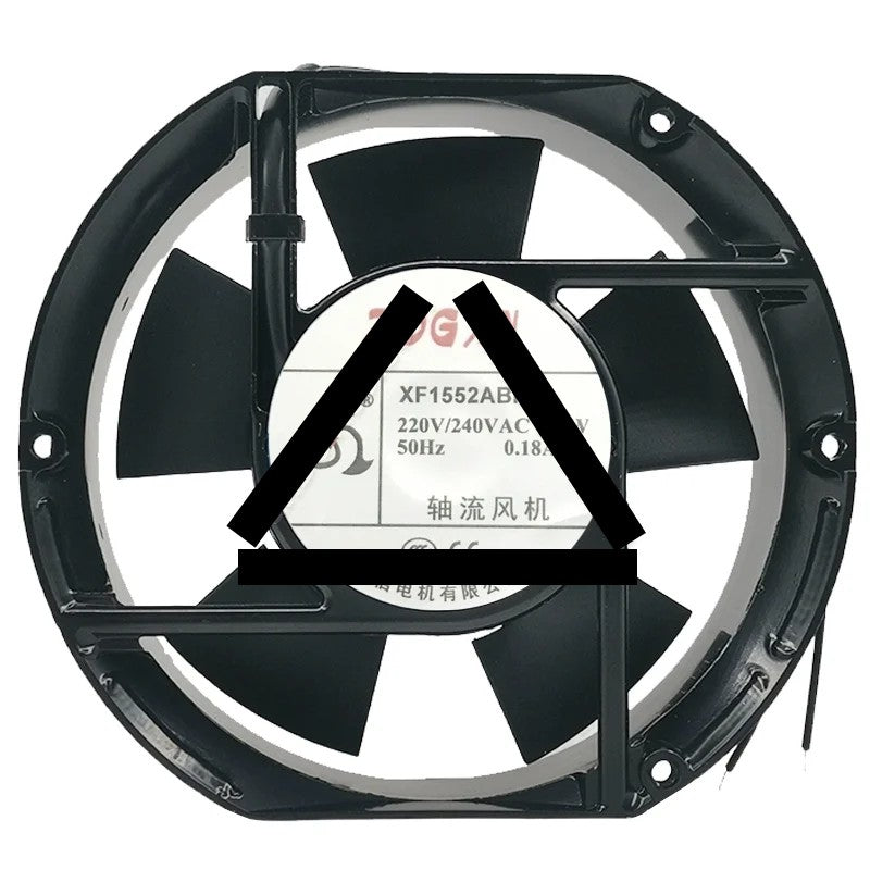 ZOGXN XF1552ABHL 220V/240V 0.18A 28W 2 Wires Axial Cooling Fan