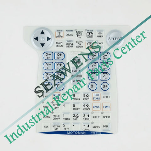 MOTOMAN YKS-001E Silicone membrane film for Yaskawa Robot teaching pendant replacement maintenance,Have In stock