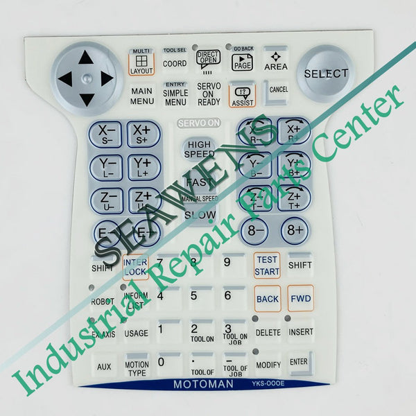 MOTOMAN YKS-000E Silicone membrane film for Yaskawa Robot teaching pendant replacement maintenance,Have In stock