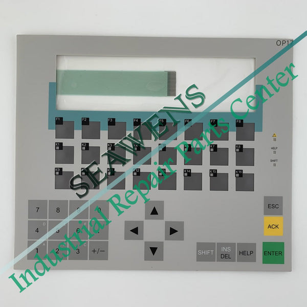 6AV3617-1JC20-0AX2 OP17 Membrane Keypad For HMI Panel Repair,New In Stock