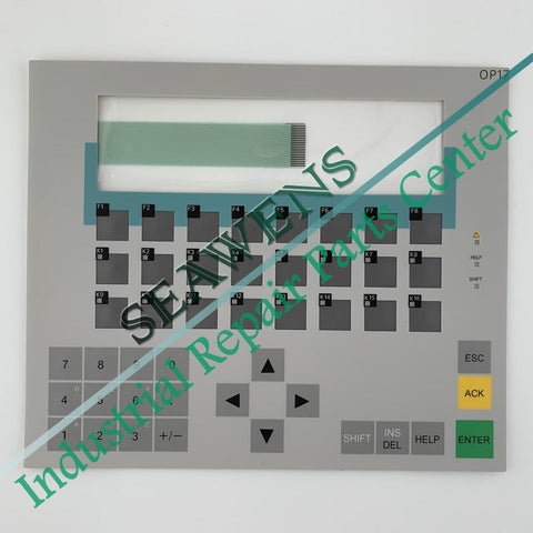 6AV3617-1JC30-0AX1 OP17 Membrane Keypad For HMI Panel Repair,New In Stock